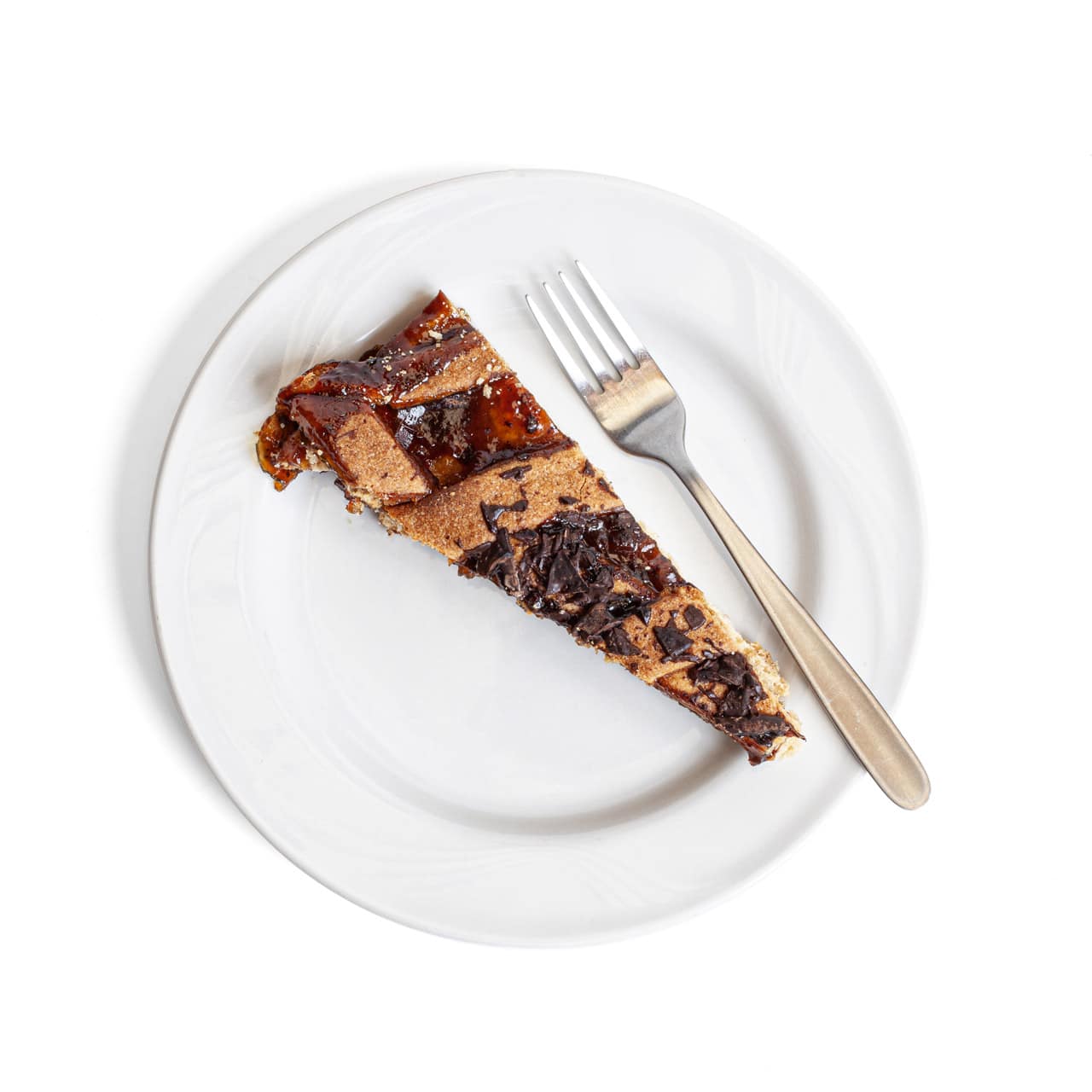 Crostata arance amare e cioccolato